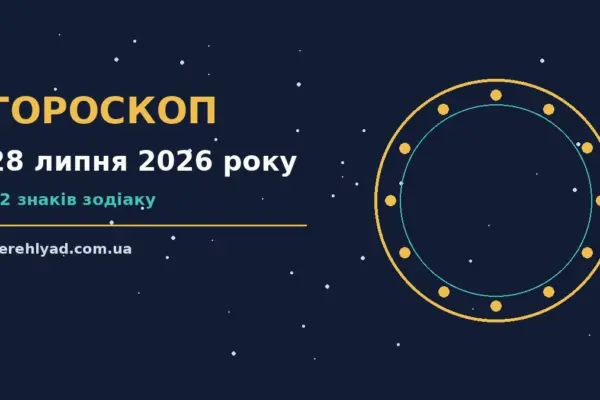 Гороскоп на 28 липня 2026 року: ключові моменти дня про фінанси та особисте життя