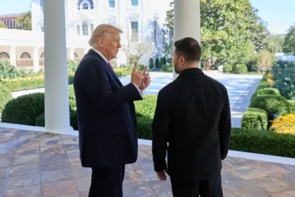 Зустріч Зеленського з Трампом у Білому домі завершилася без публічних заяв