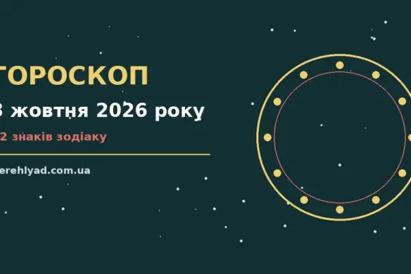 Гороскоп на 3 жовтня 2026 року: ключові моменти дня про фінанси та особисте життя